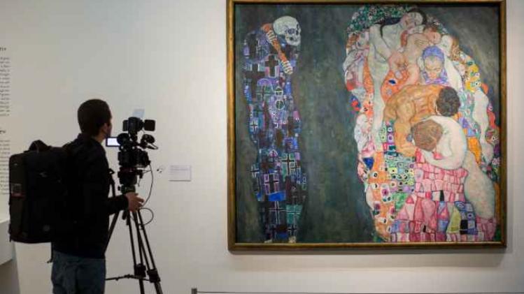 'Death and Life', een ander werk van Gustav Klimt