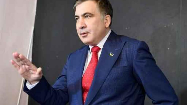 Saakasjvili vestigt zich in Nederland