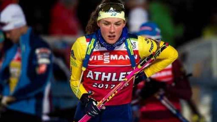 Zweedse Hanna Öberg verrast met goud in individuele biatlonwedstrijd over 15 km
