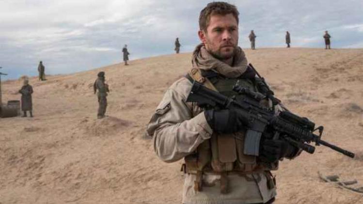 Chris Hemsworth speelt de hoofdrol in het Amerikaanse oorlogsdrama ‘12 Strong'