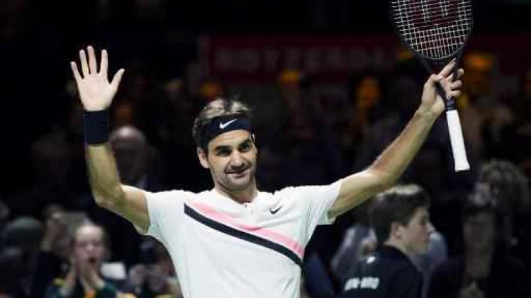 ATP Rotterdam - Roger Federer wordt oudste nummer één in tennisgeschiedenis