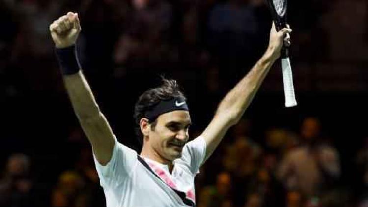Roger Federer zit terug op zijn troon