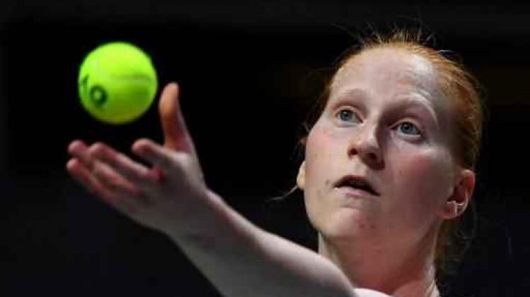 WTA Boedapest - Alison Van Uytvanck staat derde keer in finale WTA-toernooi