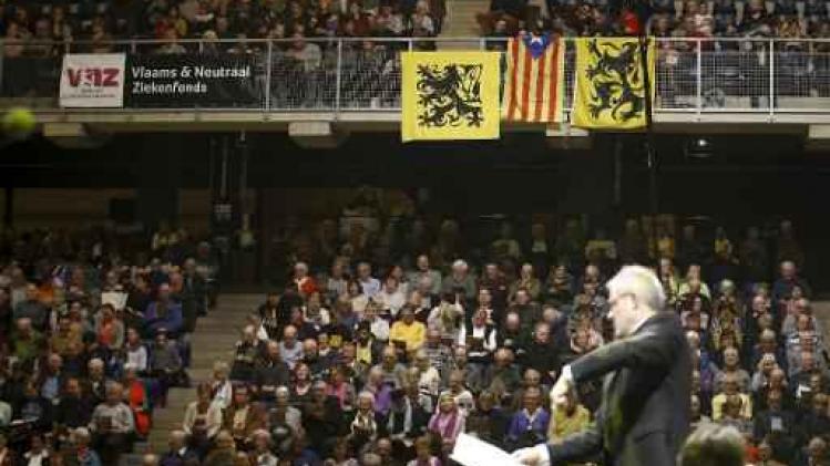 Vlaams Nationaal Zangfeest solidair met Catalonië en "waakzaam" in eigen land