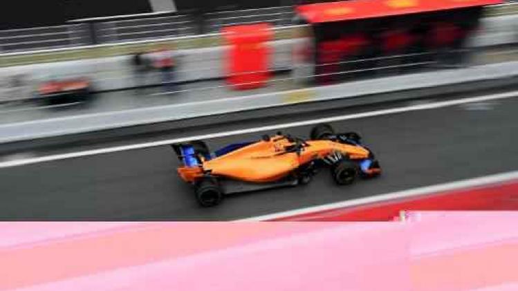 McLaren van Vandoorne valt stil bij start tweede testweek
