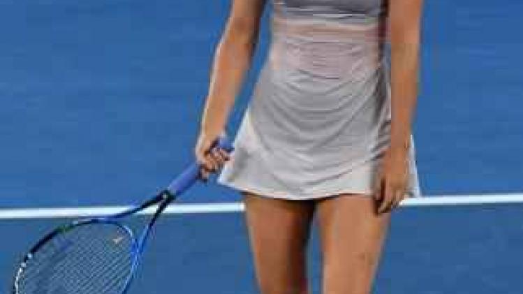 Maria Sharapova moet meteen inpakken op Indian Wells
