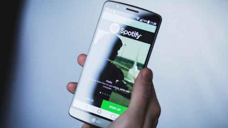 Spotify op je smartphone