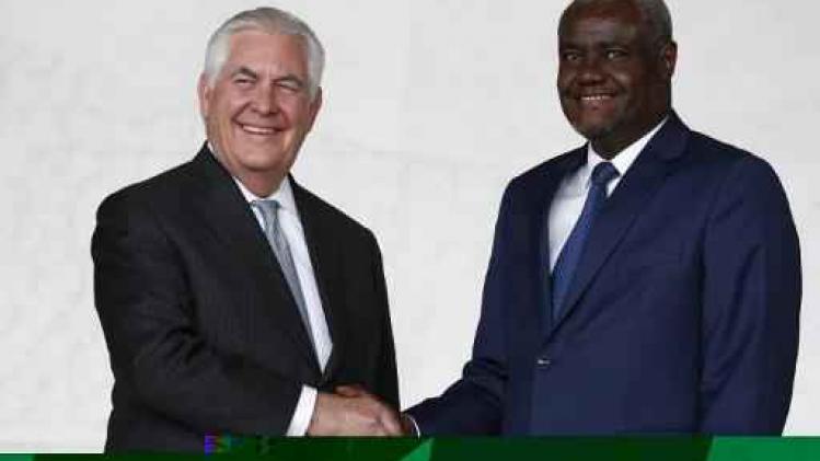 Hoofd Afrikaanse Unie veegt spons over "shithole"-opmerking Trump