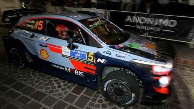 Neuville (Hyundai) neemt beste start in Rally van Mexico
