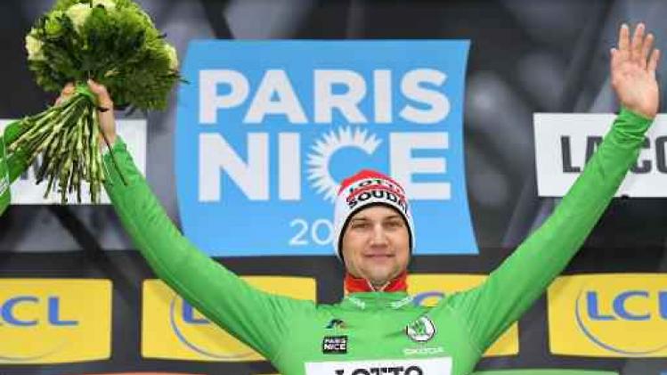 Parijs-Nice - Wellens pakt groene trui en denkt nog aan eindwinst: "Ik ga nog proberen"