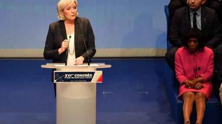 Marine Le Pen stelt "Rassemblement national" voor als nieuwe naam voor FN