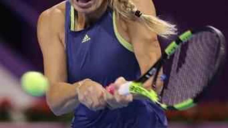 WTA Indian Wells - Caroline Wozniacki moet knokken voor plaats in achtste finales