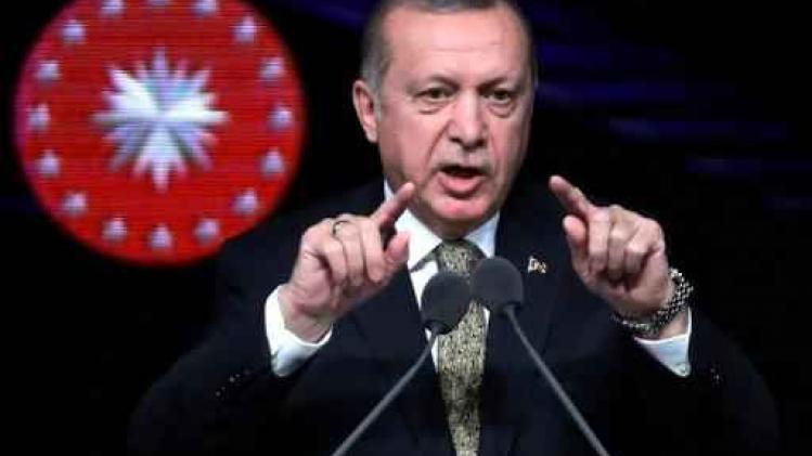 Erdogan hoopt dat Afrin tegen vanavond volledig gevallen zal zijn