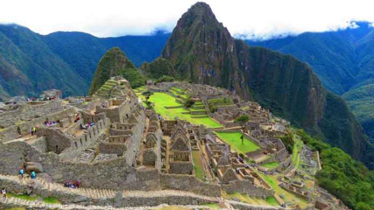 De stad Machu Picchu
