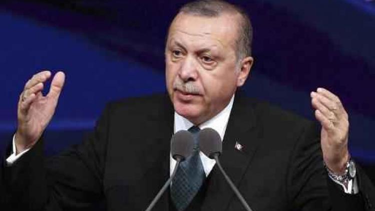 Erdogan legt Europese oproep voor stopzetting gevechten in Syrië naast zich