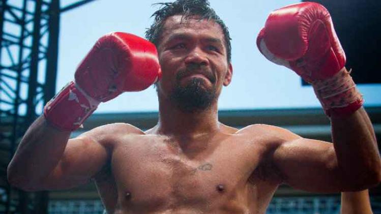 De bokslegende Manny Pacquiao