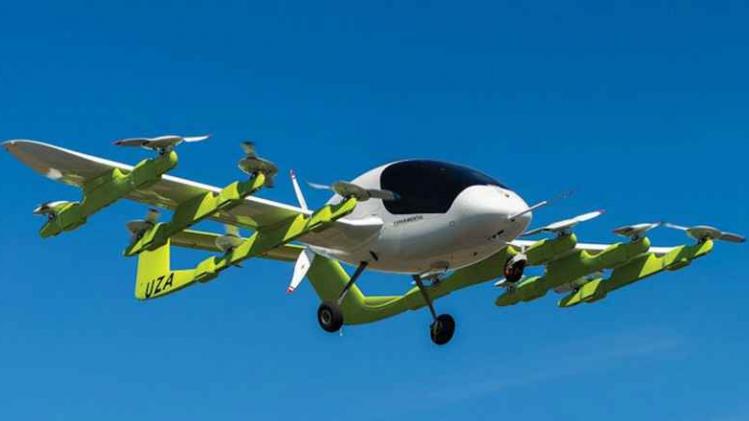 Autonoom vliegende taxi onthult in Nieuw-Zeeland