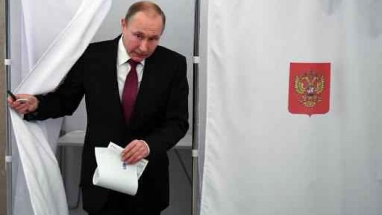 Presidentsverkiezingen Rusland - Poetin tevreden met elk resultaat dat hem vierde ambtstermijn oplevert