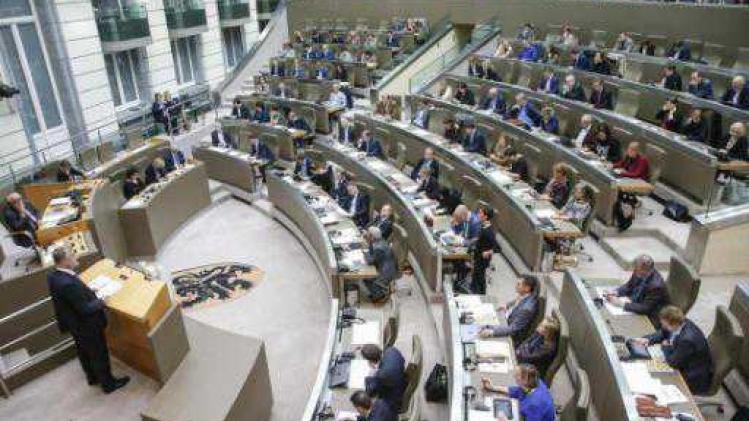 Alle activiteiten in Vlaams parlement afgeschaft