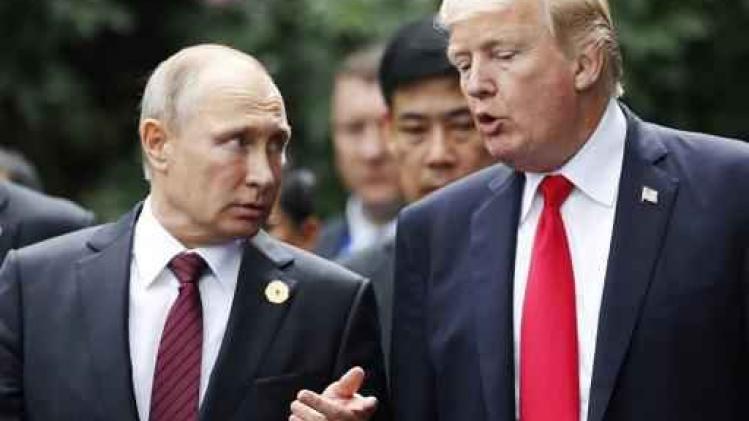 Trump en Poetin willen samen "wapenwedloop inperken"