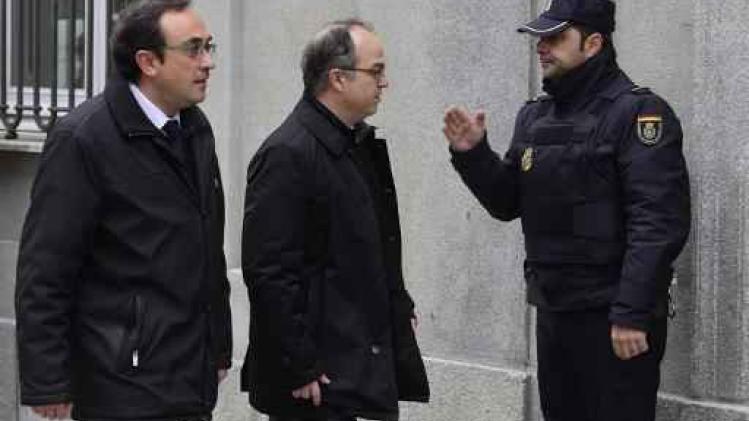 Rechter bevestigt vervolging 13 Catalaanse separatisten wegens rebellie