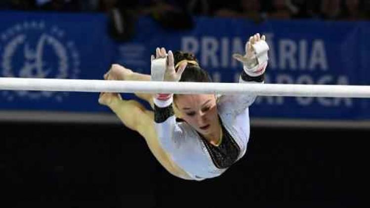 Nina Derwael wint goud in Doha