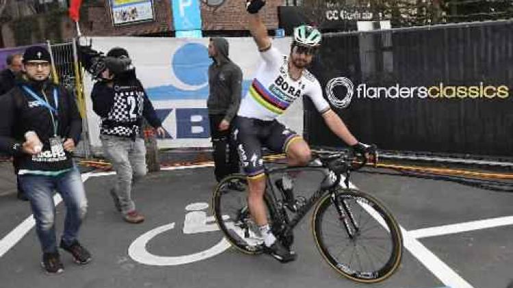 Peter Sagan wint Gent-Wevelgem voor de derde keer