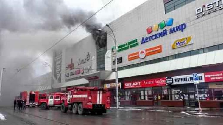 Bijna veertig doden bij brand in Siberisch winkelcentrum