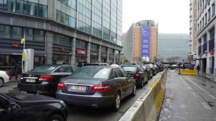 Negentien processen-verbaal voor taxichauffeurs die blokkades lieten aanslepen