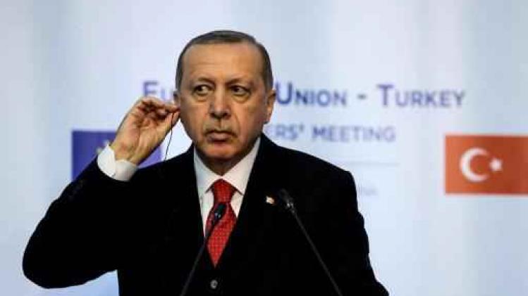 Erdogan niet van plan tegen Moskou op te treden "op basis van aantijging"