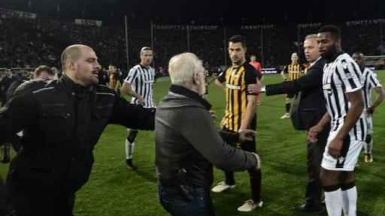 Gewapende PAOK-voorzitter krijgt drie jaar stadionverbod