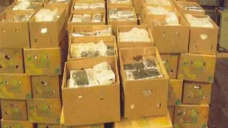 Belgische douane nam vorig jaar 46 ton drugs in beslag