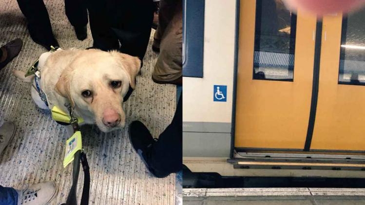 Blinde man in tranen na incident op tram