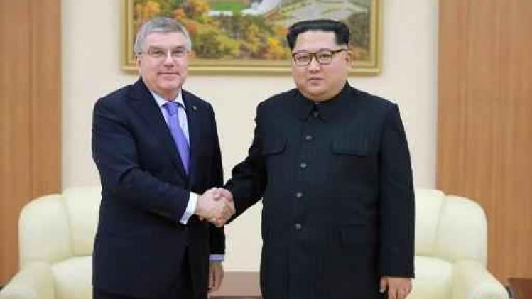 Spanning rond Noord-Korea - Kim Jong-un bedankt IOC-voorzitter voor bijdrage aan "ontdooien" van Koreaans conflict