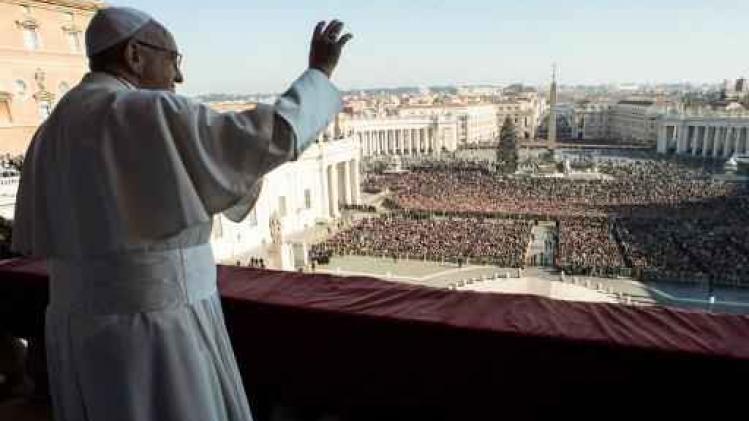 Paus vraagt einde van "uitroeiing" in Syrië en een "verzoening in het Heilige Land"