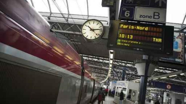 Enkele Thalys en Eurostar treinen afgeschaft