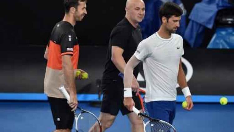 Novak Djokovic neemt ook afscheid van trainer Radek Stepanek