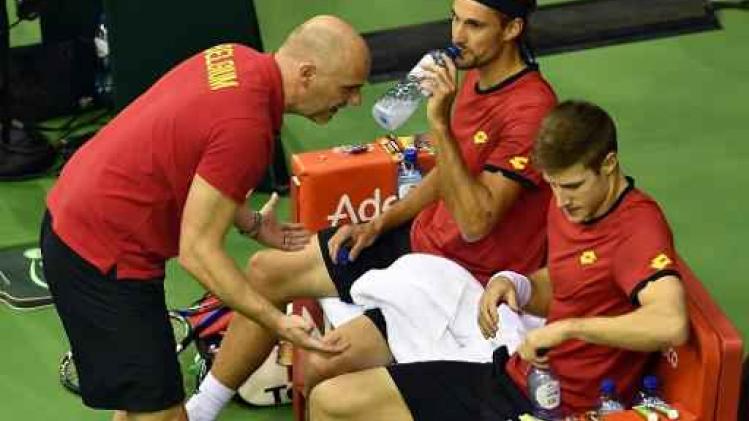 Joris De Loore opent Davis Cup-ontmoeting met VS tegen Isner