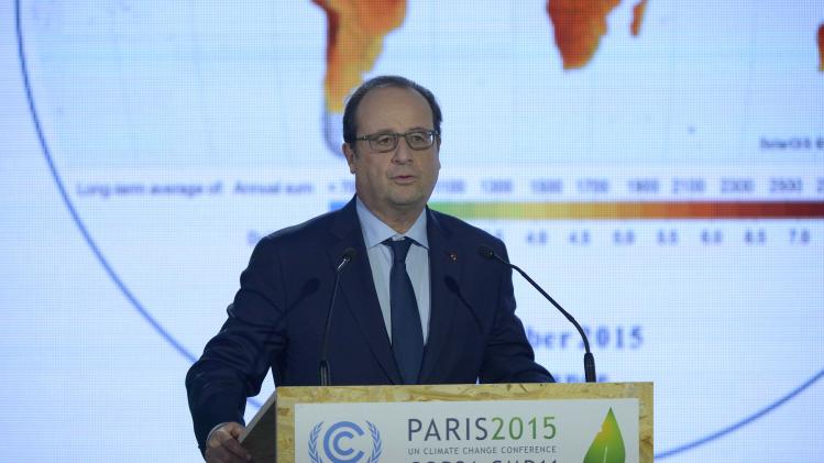 FRANCE-CLIMATE-WARMING-COP21