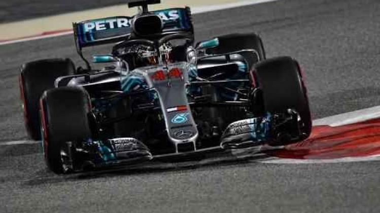 F1 - GP van Bahrein - Nieuwe versnellingsbak zet Lewis Hamilton vijf plaatsen achteruit op startgrid