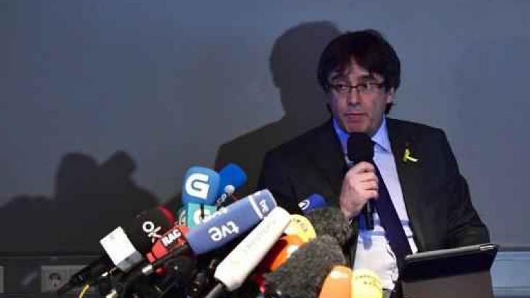 Puigdemont wil na afhandeling Duitse procedure terugkeren naar België