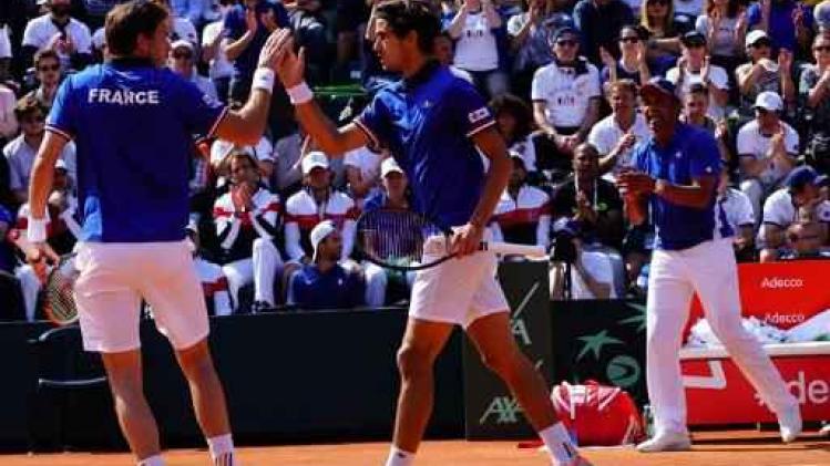 Frankrijk neemt na dubbelspel in Davis Cup leiding tegen Italië
