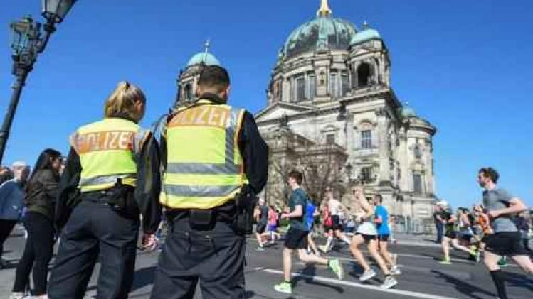 Arrestaties halve marathon Berlijn - Politie arresteert verdachten tijdens halve marathon van Berlijn