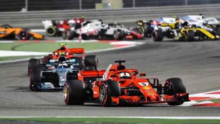 F1 - GP van Bahrein - Sebastian Vettel voert bisnummer op