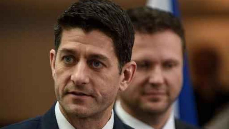 Amerikaans parlementsvoorzitter Paul Ryan geen kandidaat bij tussentijdse verkiezingen