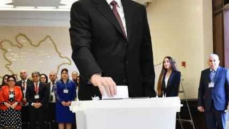 Herverkiezing Alijev als president van Azerbeidzjan bevestigd