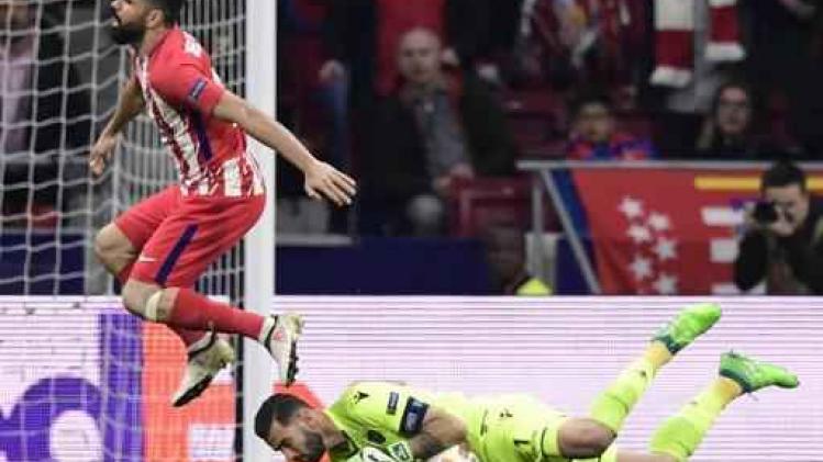 Blessures van Lucas Hernandez en Diego Costa zijn domper op kwalificatie Atlético Madrid
