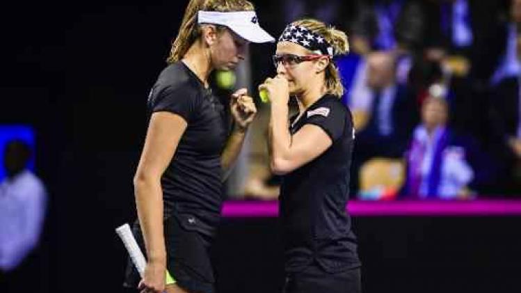 WTA Lugano - Kirsten Flipkens en Elise Mertens in halve finales dubbelspel