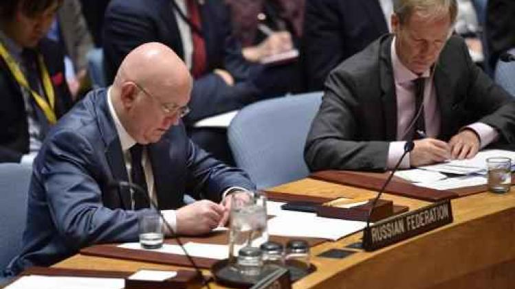 Russische ontwerpresolutie vraagt VN aanvallen op Syrië te veroordelen