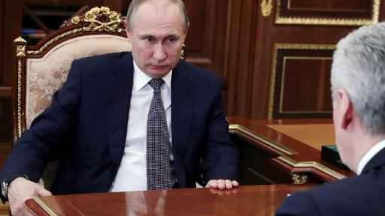 Poetin noemt westerse aanval in Syrië "flagrante schending" van internationaal recht